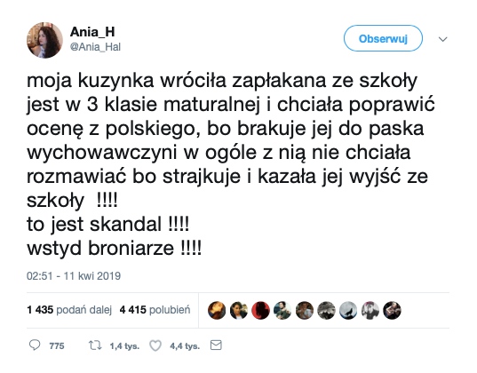 Twitter zapełnił się kopiowanymi wpisami, atakującymi strajkujących nauczycieli. Od czego się zaczęło?