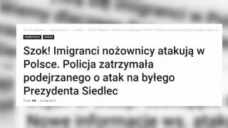 Atak na byłego prezydenta Siedlec