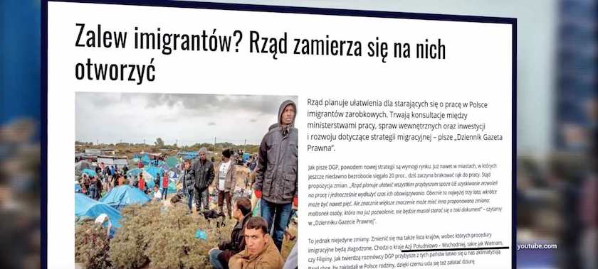 Spot Konfederacji sugeruje, że do Polski przybywają głównie imigranci wyznający islam. Nie potwierdzają tego statystyki