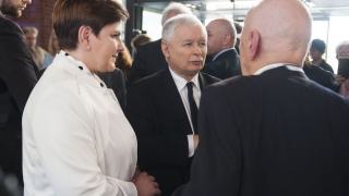 Jarosław Kaczyński i Beata Szydło