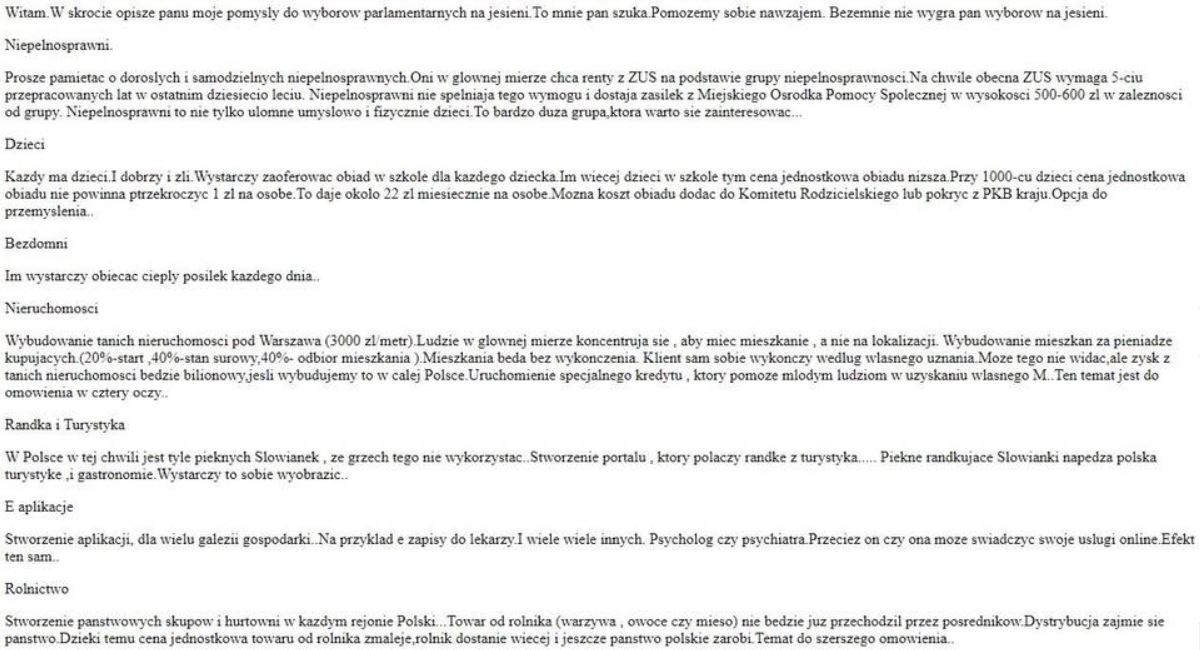 Fronda przypisuje Biedroniowi program polityczny: ,Randka połączona z turystyką (prostytucją) będzie motorem gospodarki