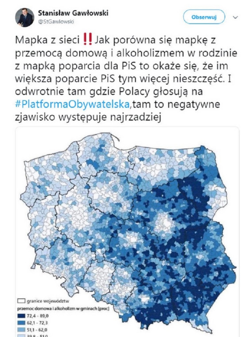 Stanisław Gawłowski z PO przeprosił za powielenie fake newsa na swym koncie na Facebooku