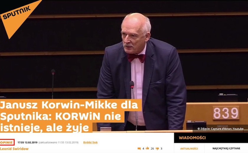 Przedstawiciele Ruchu Narodowego dokonali przekłamania, próbując obronić liderów Konfederacji przed oskarżeniami o powiązania z rosyjskim wywiadem