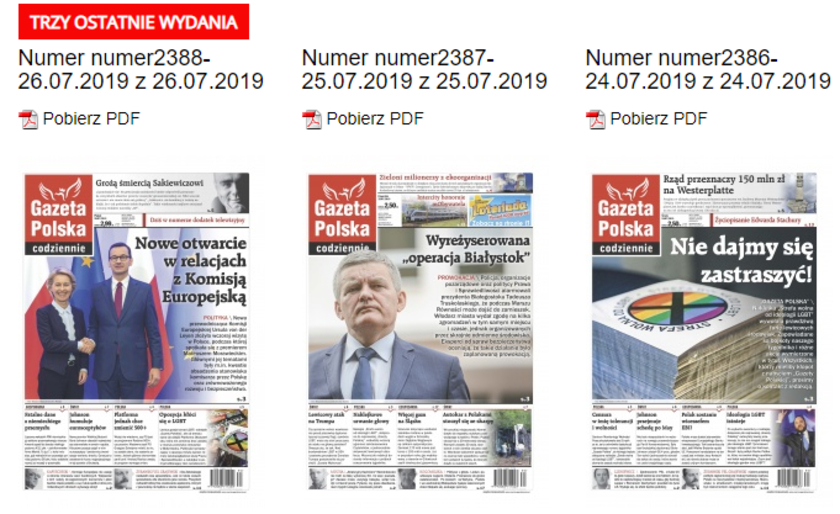 Gazeta Polska obwiniła o akty agresji w Białymstoku prezydenta miasta. Na okładce pomylono go z innym politykiem