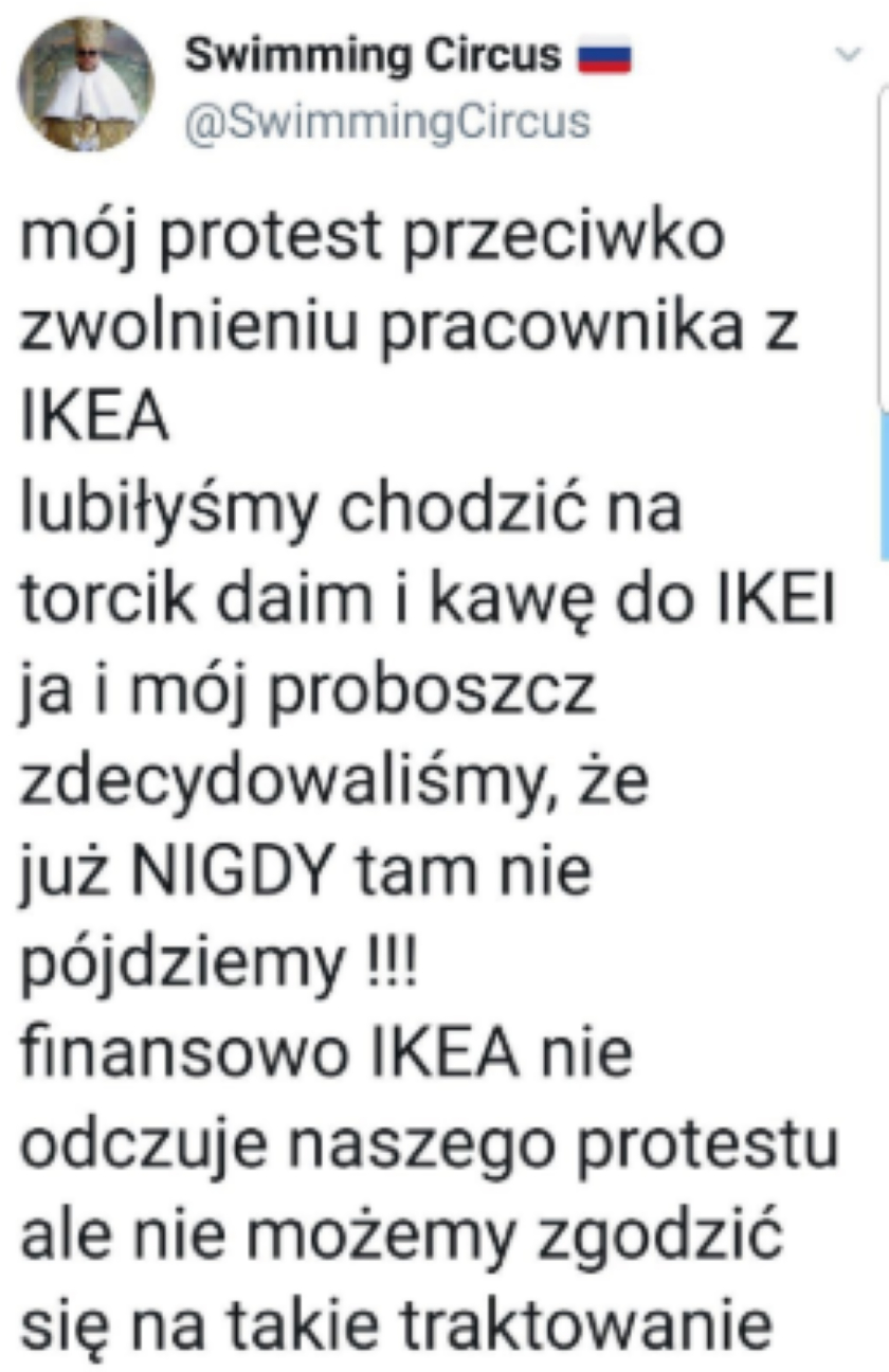 Pamiętacie zapłakane kuzynki z Twittera? Sieć obiega kolejny kopiowany wpis, tym razem dotyczy Ikei