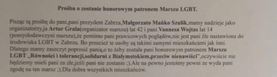 Marsz Równości w Zabrzu wzbudza kontrowersje. Może być ustawką