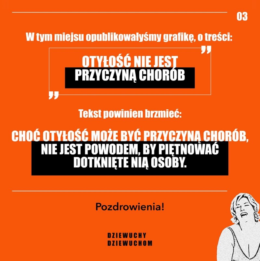 Otyłość sprostowanie Dziewuchy Dziewuchom