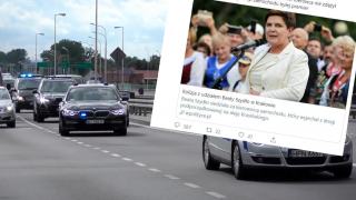 Beata Szydło doprowadziła do kolizji