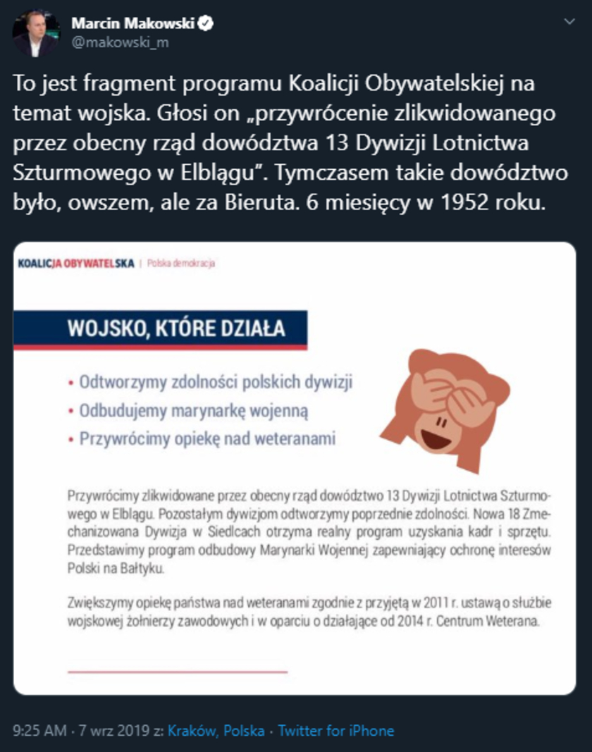 13 Dywizja Lotnictwa Szturmowego w Elblągu Twitter