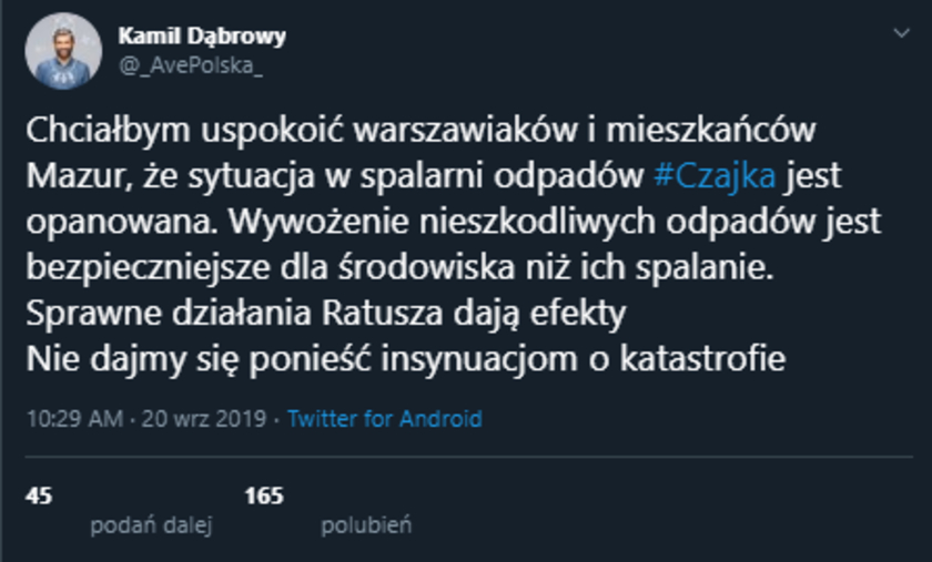 Kamil Dąbrowa fejk