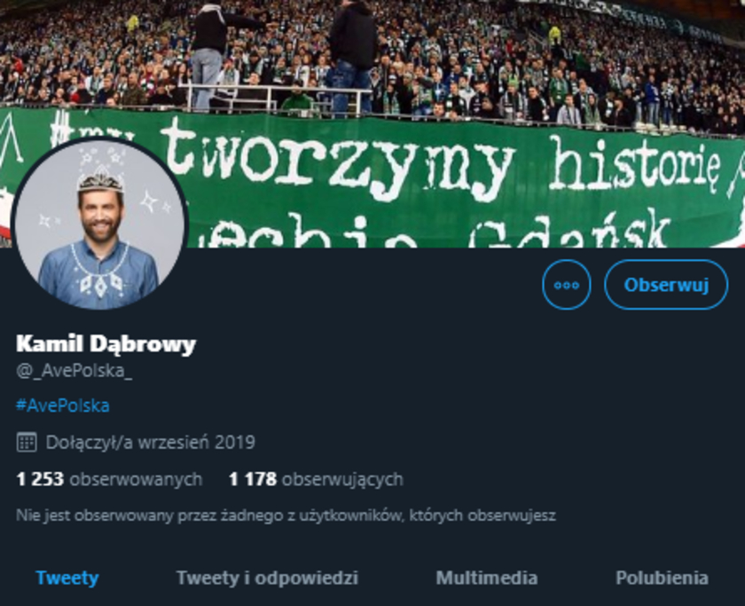 Kamil Dąbrowa fake