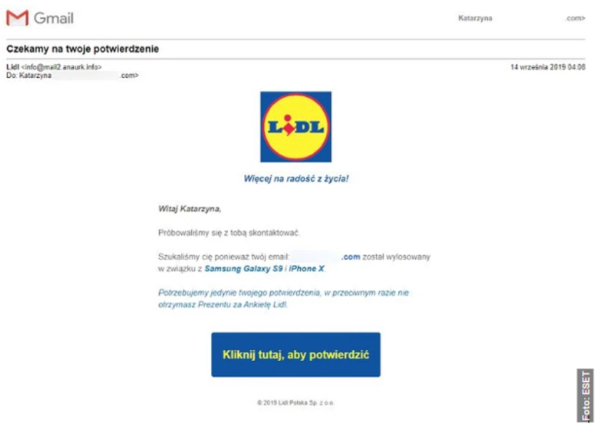 Lidl fake