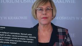 Małopolska kurator oświaty nazwała zmiany klimatu 'wymyślonym problemem'. Naukowcy są innego zdania