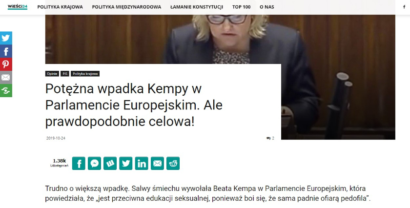 Beata Kempa Parlament Europejski