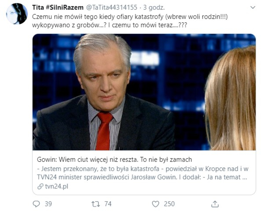 Katastrofa smoleńska Twitter