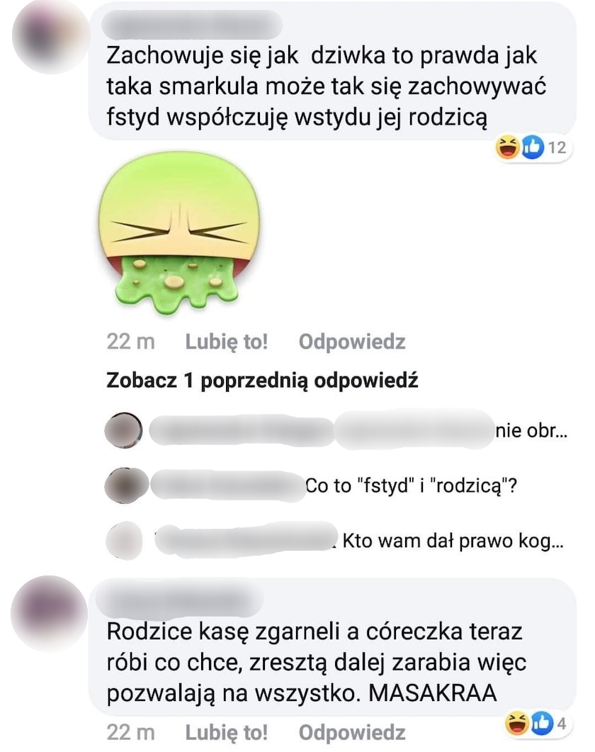 Roksana Węgiel fejk