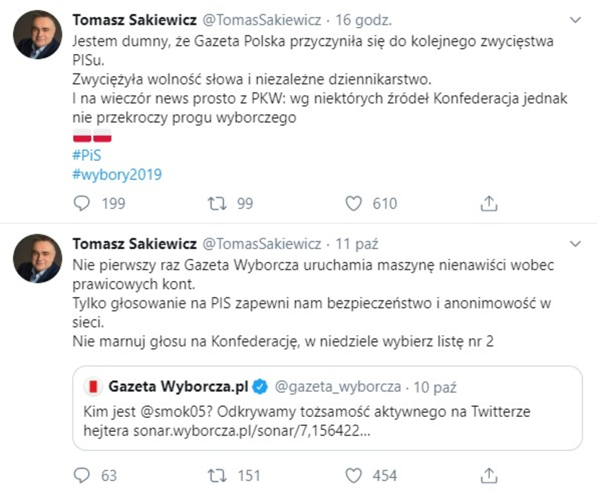 Tomasz Sakiewicz fejk