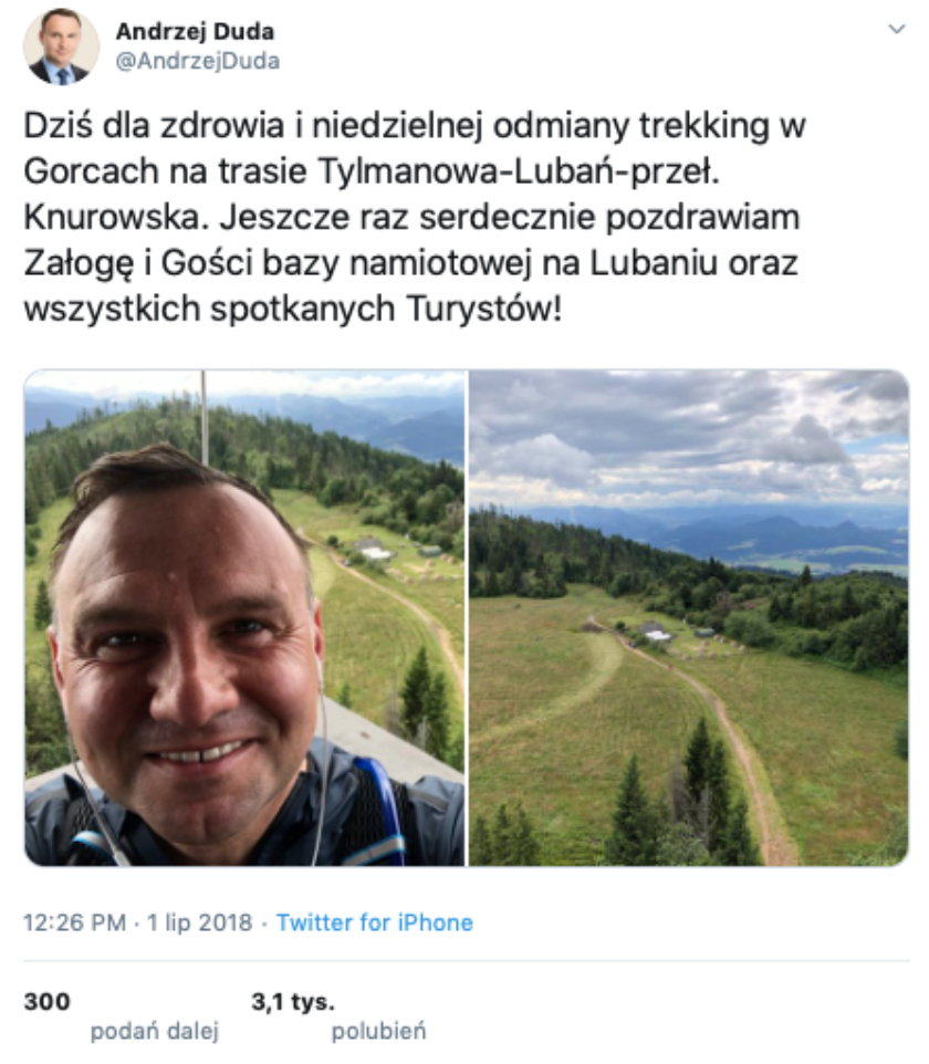 Andrzej Duda Twitter