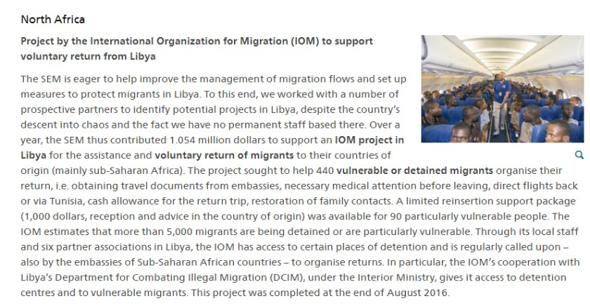 Imigranci Libia