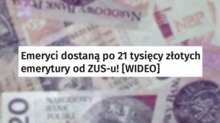 Emerytury ZUS