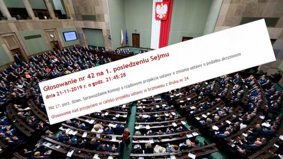 Związani z PiS posłowie zobowiązali się, że nie poprą podniesienia podatków. Złamali obietnicę przy pierwszej okazji