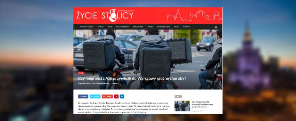 Warszawa imigranci