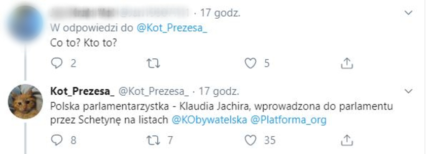 Klaudia Jachira hejt