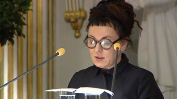 Olga Tokarczuk wygłosiła przemowę noblowską. W gorzki sposób poruszyła temat fake newsów