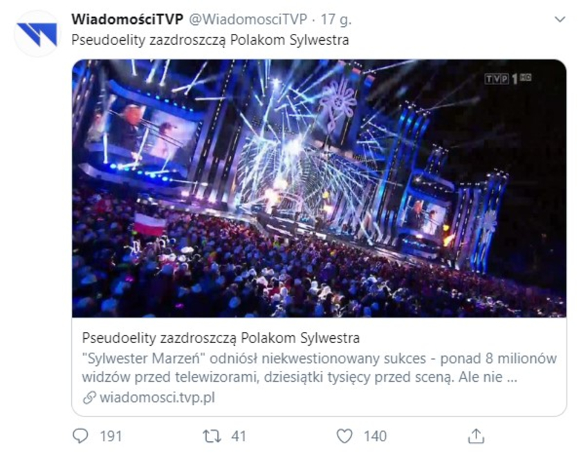 Wiadomości TVP Twitter