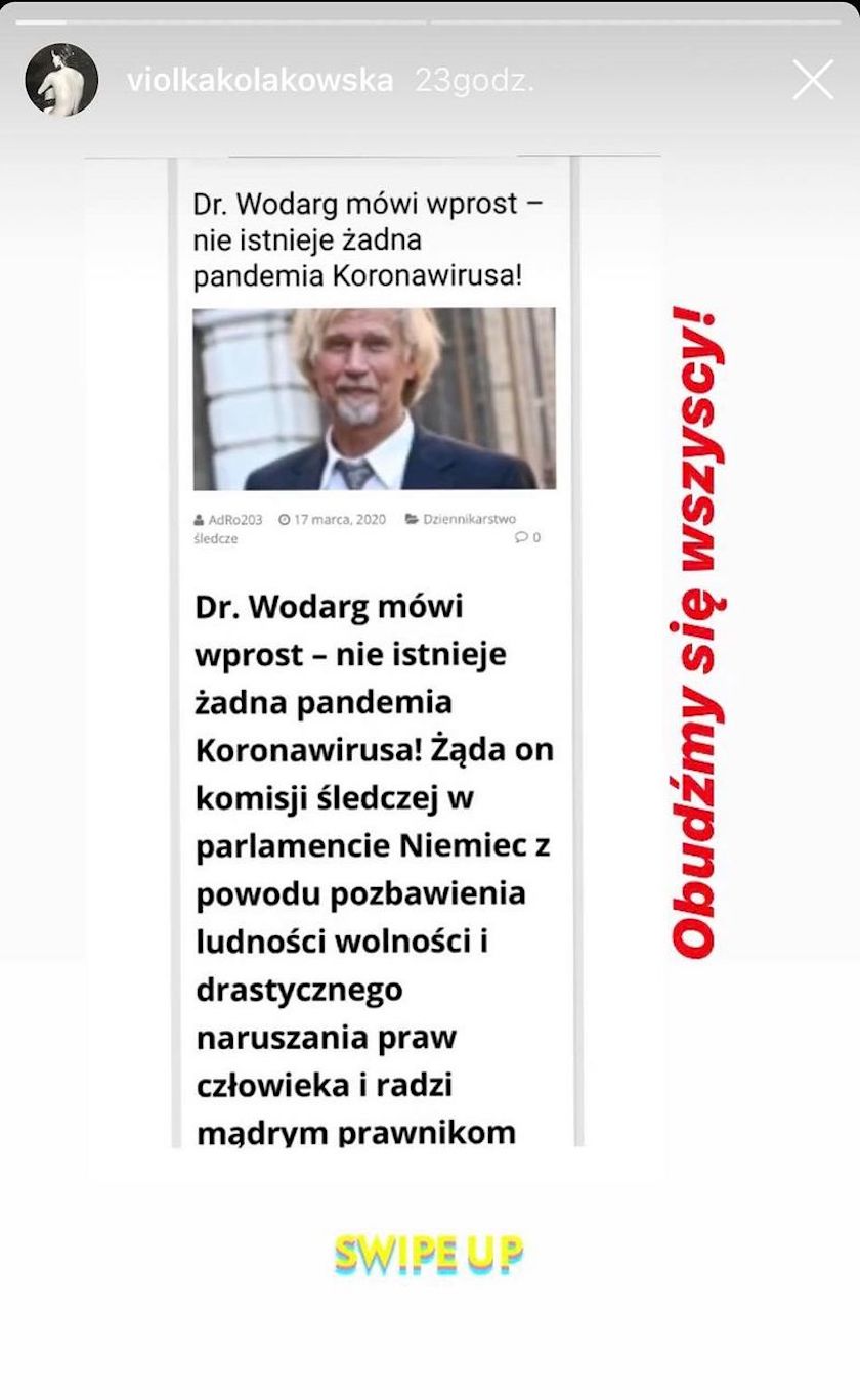 Pandemia Viola Kołakowska