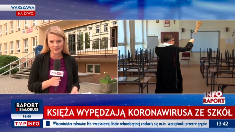 Fake news o księżach.