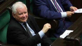 Prezes PiS Jarosław Kaczyński.