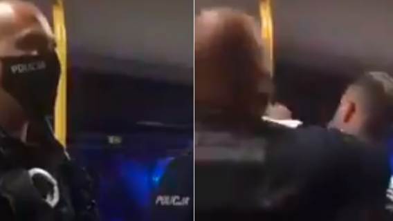 Policjanci z Jeleniej Góry zatrzymali mężczyznę, który zabrał do autobusu hulajnogę elektryczną.