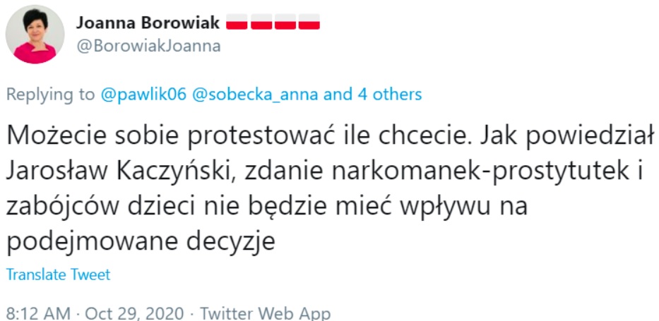 Protest - Borowiak